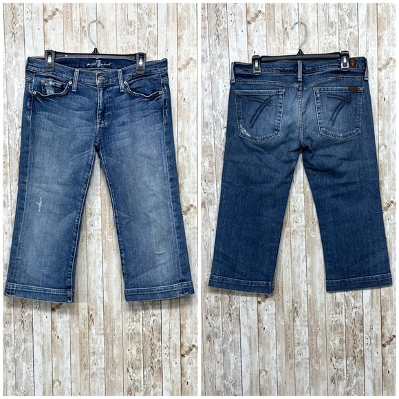 7FAM Dojo Cropped Jeans [7065] - Picture 3 of 11